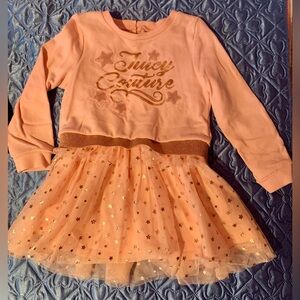 Beautiful Juicy Couture 4T Pink Dress